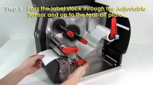 Как установить расходные материалы в принтер этикеток Godex ZX1200i