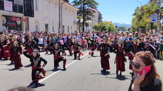 День независимости Грузии. г.Кобулети. смотреть онлайн