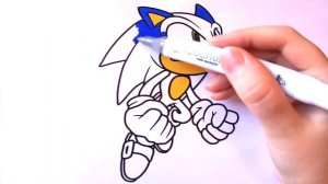 РАСКРАСКА ДЛЯ ДЕТЕЙ СОНИК | COLORING PAGES FOR KIDS SONIC