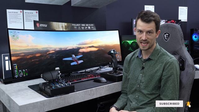 Riesiger OLED Gaming-Monitor mit 240 Hz: MSI Project 491C 49" QD-OLED | Hands-On