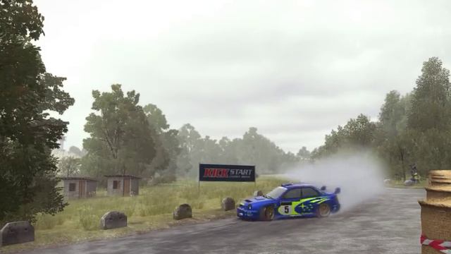 Dirt Rally Subaru Impreza 2001 Scandinavian Flick & Burnout Big Time смотреть онлайн