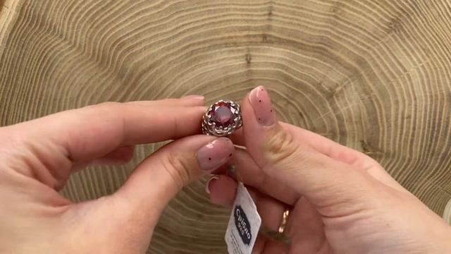 Кольцо серебряное ps248r вставка красные фианиты смотреть онлайн