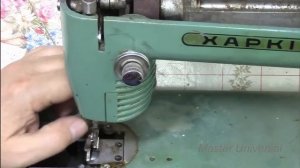 Швейная машина Харьков м 4. Чистка, смазка, неисправности. Видео № 197.