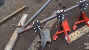 Трёх корпусный плуг своими руками для мини трактора 4х4