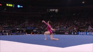 Alexandra Raisman - Floor Exercise - 2012 AT&T American Cup