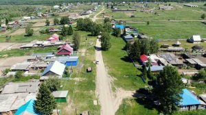 239.Окунево.Экскурсия по знаменитой деревне с высоты птичьего полёта (съёмки с квадрокоптера).