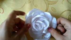 Банты на 1 сентября. Бант роза.