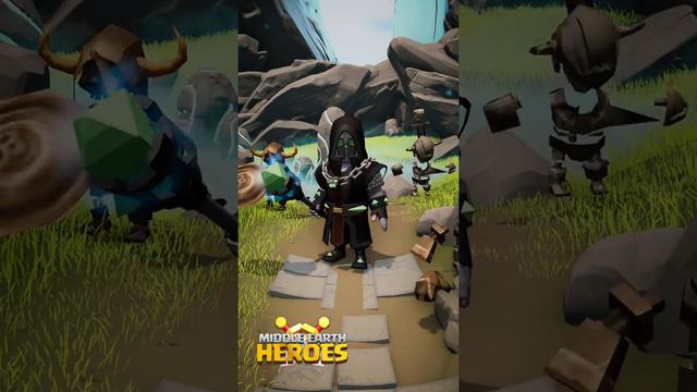 Middle Earth Heroes mobile game video AD clip (Portrait)