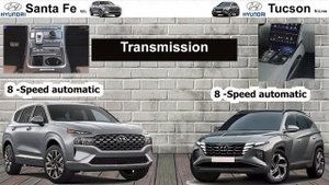 Hyundai Santa Fe 2022 vs 2022 Hyundai Tucson Full Specs Comparison