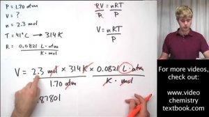 Ideal Gas Law Practice Problems