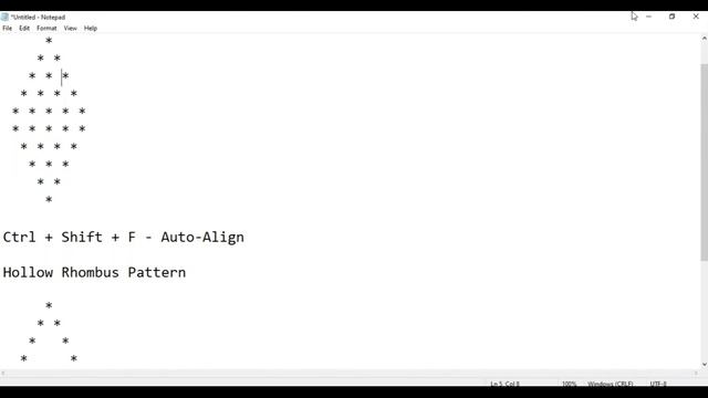 JAVA PROGRAMMING - Rhombus, Hollow Rhombus & Parallelogram Patterns in Java - Explained in Telugu смотреть онлайн