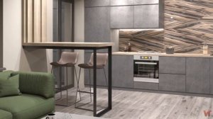 Проект однокомнатной квартиры 35 кв метров для холостяка