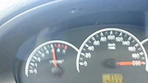 Приора. Максимальная скорость.