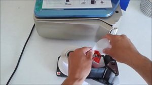 Заправка бумаги в весах с кассетой Digi SM-5100 Digi SM-5300 Digi SM-5500