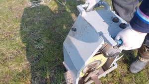 Весенние  хлопоты.Наш помощник- электроплуг (сельскохозяйственная лебёдка).