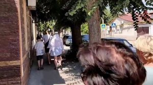 Евпатория дорога на Колхозный рынок ч2. полное видео по ссылке в описании ?