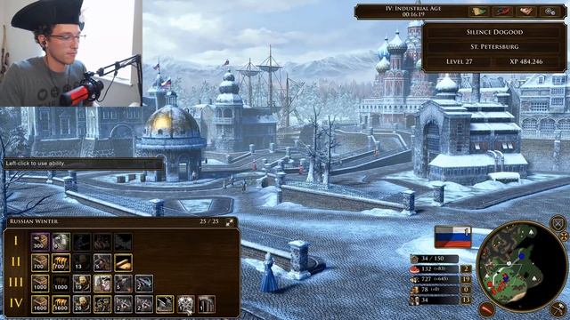 Russia Blockhouse Turtle Fast Industrail! | Strategy School | Age of Empires III: DE смотреть онлайн
