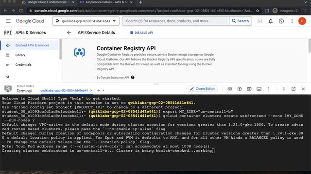 Google Cloud Fundamentals Getting Started with GKE смотреть онлайн