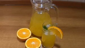 Как приготовить АПЕЛЬСИНОВЫЙ ЛИМОНАД дома. ГРАНИТА из апельсина.