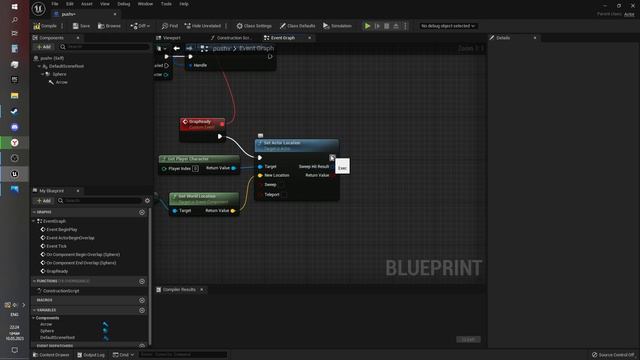 Захват и отбрасывание персонажа. Гайд Unreal Engine 5 с подробными пояснениями. QRV. смотреть онлайн