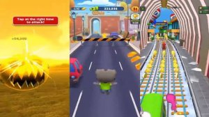 Sonic Dash - Movie Sonic vs Talking Tom Gold Run vs Masha 3D Runner vs All Bosses Zazz Eggman