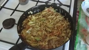 Капуста тушёная с молоком