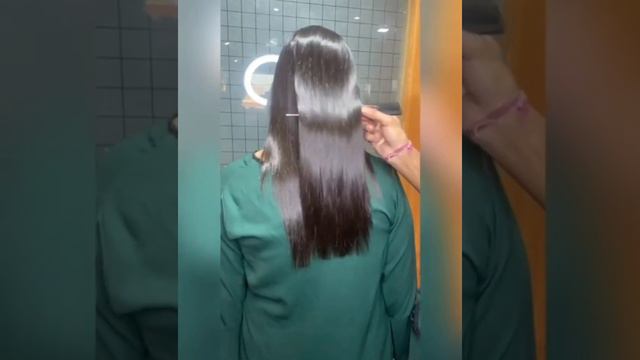 hair smoothening with kerasmooth treatment frizzy hair treatment 2022