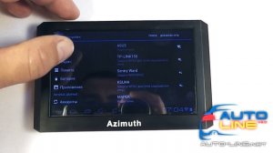 Azimuth M501 — автомобильный GPS навигатор ANDROID с видеовходом