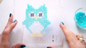 Термомозаика. Как сделать СОВУ из термомозаики