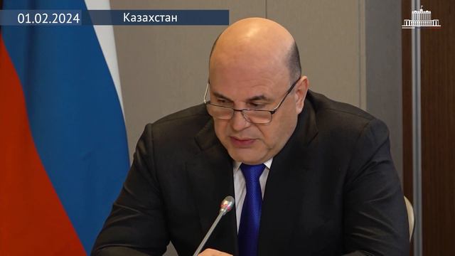 Михаил Мишустин встретился с председателем кабинета министров Киргизии Акылбеком Жапаровым смотреть онлайн