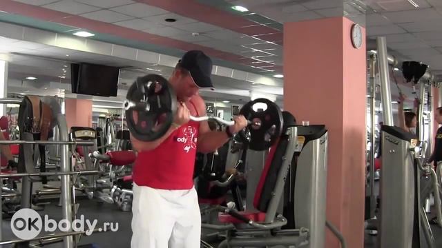 Штанга на бицепс Бодибилдинг 2015 смотреть онлайн