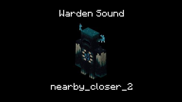 Minecraft Warden Sounds: Nearby and Agitated (Slightly Angry) - OLD SOUND смотреть онлайн