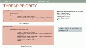 Multithreading in Java | #12 | Thread Priority | getPriority() and setPriority() Methods