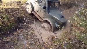 Советский ГАЗ 69 с двигателем MERCEDES 3.0 DIEZEL. Тестируем на бездорожье!!!