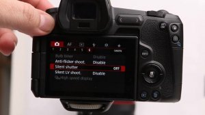 CANON EOS R  Silent Shutter Mode..really silent