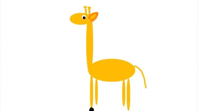 Menggambar Jerapah Mudah Untuk Anak-Anak смотреть онлайн