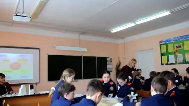 Фрагмент урока литературы