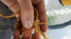 как соединить резинку крючком тамбурным швом