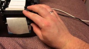 Перевод в режим отслаивания термопринтера этикеток Xprinter XP 370B