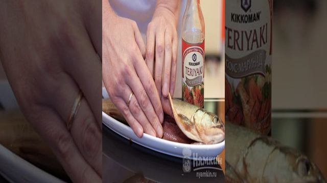 Копченая рыба на сковороде