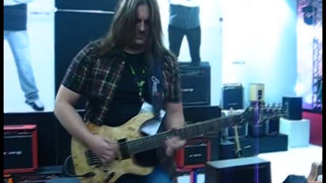 Airton Mann - Expomusic 2011 - BORNE amplificadores - Ibanez S770 смотреть онлайн