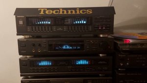 Equalizer Technics Ge70 vs. Ge90 vs. Sh-8058 comparison "jumping diods"
