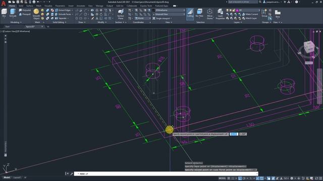 Autocad 2021 PDF to 3D Modeling part 01 смотреть онлайн