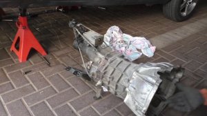 вольво 940 снятие коробки