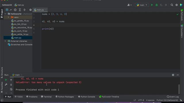 跟峰哥学编程-Python入门-25.unpack list(列表解包) смотреть онлайн