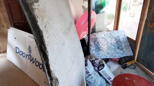 Двери DoorWood Обзор, распаковка//Саманная баня превращается в Саманный домик. Голубицкая смотреть онлайн