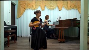Фролов "Романс", Цыганков "Тустеп" исп. Жулина Анна (домра) ДМШ № 2 г. Нижний Новгород