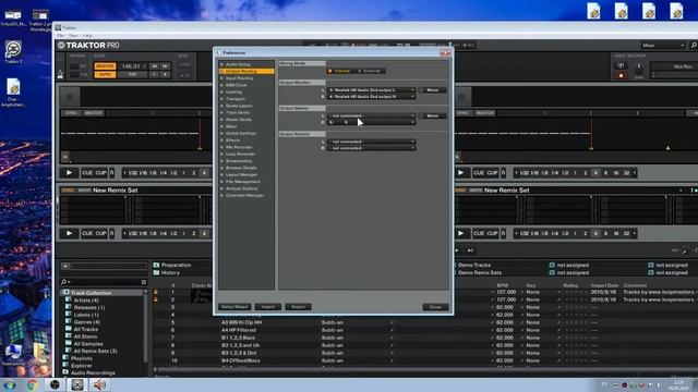 Как настроить звук в Traktor 2 / Virtual DJ на обычном компьютере без dj оборудования