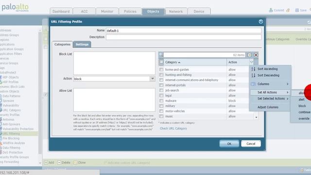 Video guide № 10: Palo Alto Networks NGFW: понятие и конфигурация Security-профилей смотреть онлайн