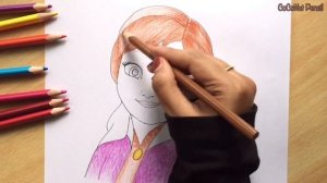 How To Draw ANNA Step By Step Easy FROZEN 2 for Beginners